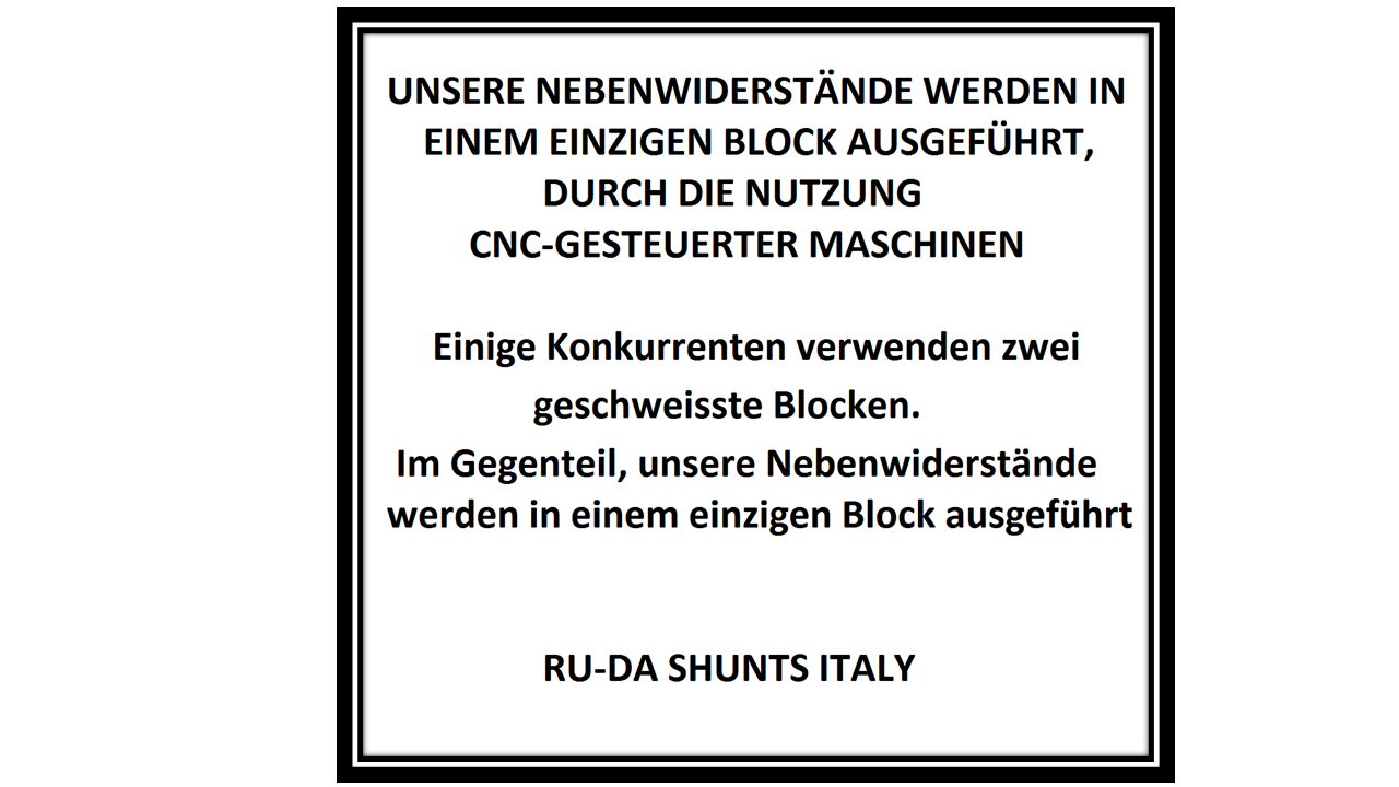 Shunt 5000A 6000A 8000A 10000A 15000A 20000A 25000A Nebenwiderstand Dérivateur