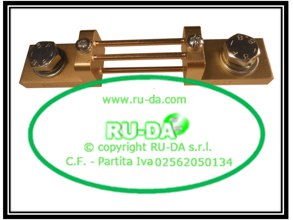 Shunt 250A 100mV Nebenwiderstand 250A 100mV Nebenwiderstande 250A 100mV Dérivateur 250A 100mV Derivatore di corrente 250A 100mV Derivador (shunt) de corriente continua 250 A 100 mV Derivador amperímetro 250A 100mV Shunt250A100mV Current Shunt Resistors 250A 100mV Résistance de shunt 250A 100mV RU-DA SHUNT ITALIA DIN 43703